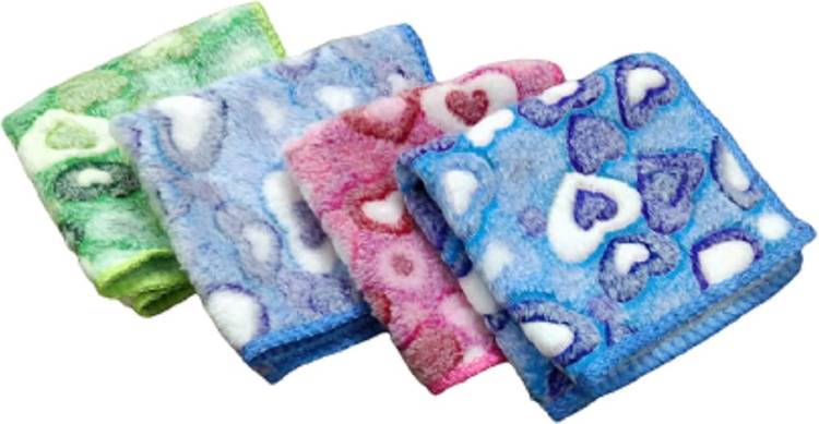 Online Atrangi Store Microfiber 110 GSM Face Towel Set