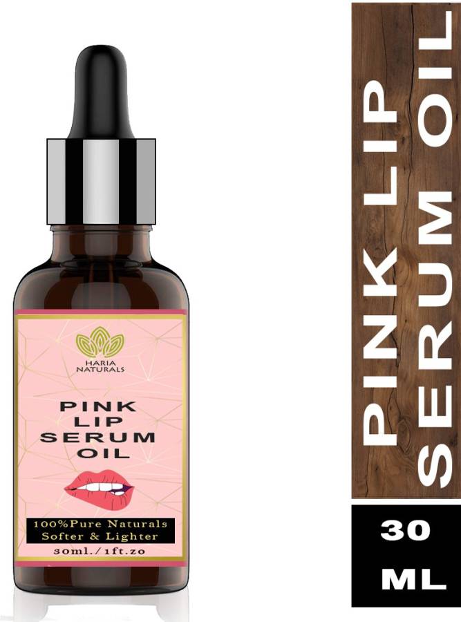 Haria Naturals Premium Quality Lip Serum Oil for Softer and lighter lips (Ideal For Men and Women) 30 ml Price in India