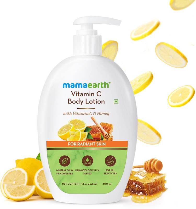 MamaEarth Vitamin C Body Lotion with Vitamin C & Honey for Radiant Skin Price in India