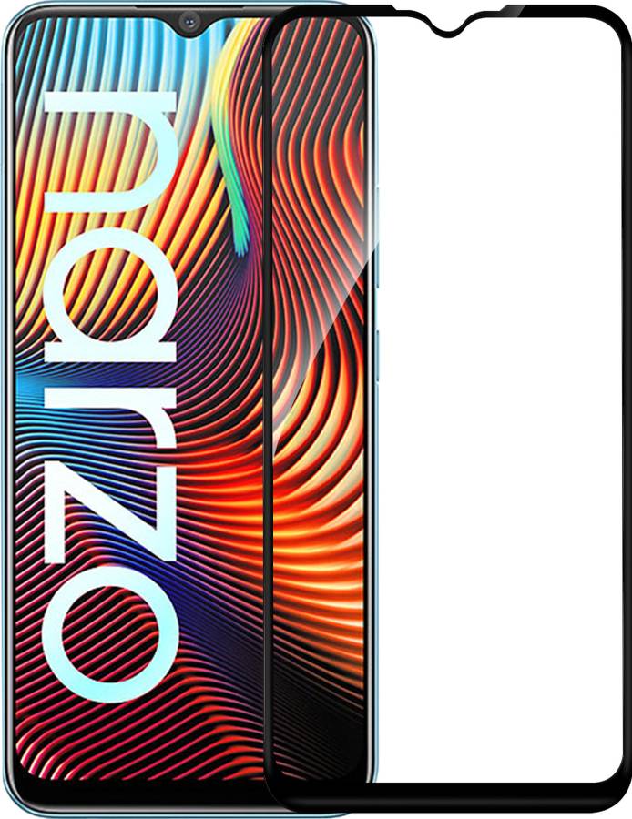 Flipkart SmartBuy Edge To Edge Tempered Glass for Realme C12, Realme Narzo 30A, Realme Narzo 20