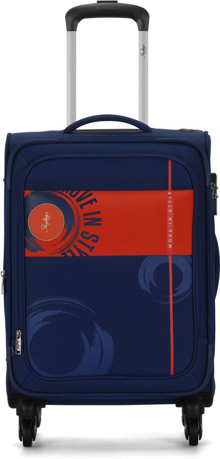 Medium Check-in Luggage (68.5 cm) - Celeb 4W Exp Strolly 69 - Blue