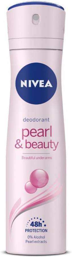 NIVEA Pearl & Beauty Deodorant Spray  -  For Men & Women