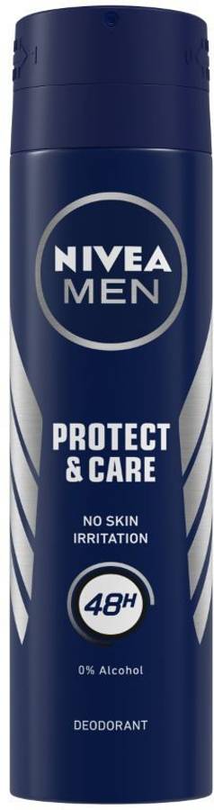 NIVEA Protect & Care Deodorant Spray  -  For Men