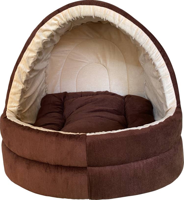 Dogerman Soft Velvet Cave House For Cats Little Dogs & Pets S Pet Bed