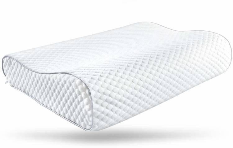 Ghaludi Fab Memory Foam Geometric Orthopaedic Pillow Pack of 1