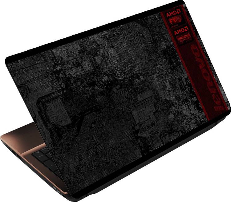 Anweshas Printed on 3M Vinyl Premium Quality HD UV Printed Bubble Free Easy to Install Laptop Skin Sticker - Lenovo AMD FX 3M Self Adhesive Vinyl Laptop Decal 15.6