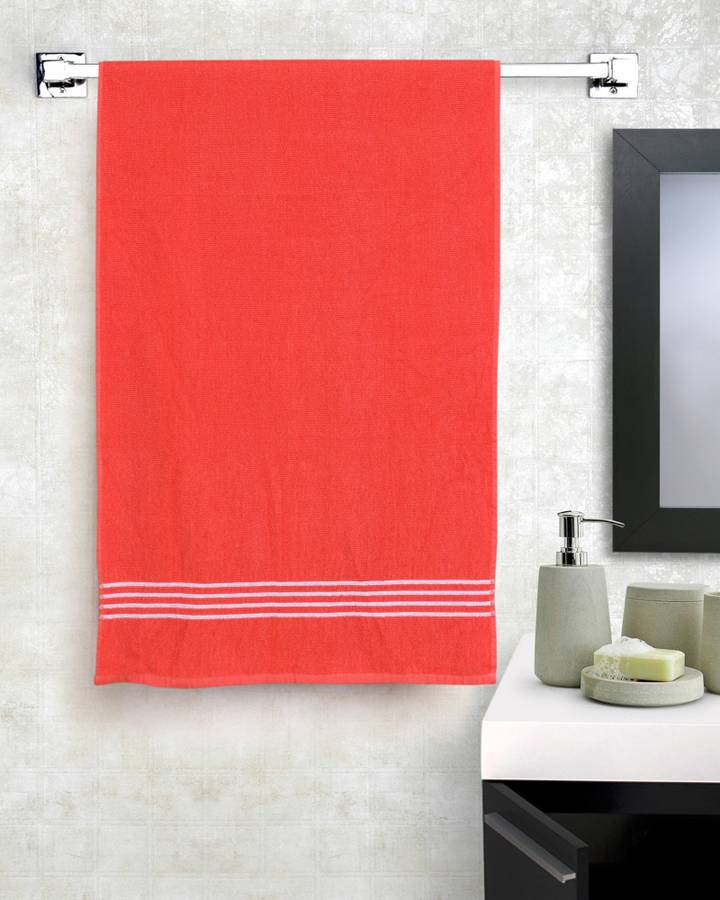 HK COLLECTION Cotton 120 GSM Bath Towel