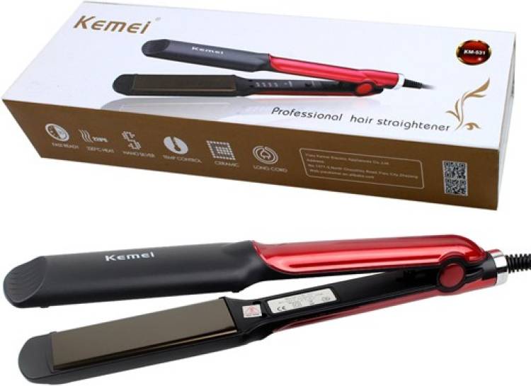 Kemei QUALX QUALX HUDABAR KM-531 Hair Straightener Price in India