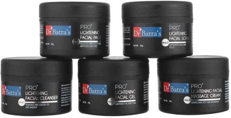 Dr. Batra's PRO+ Lightening Facial Kit Formulated By Dermatologists Price in India