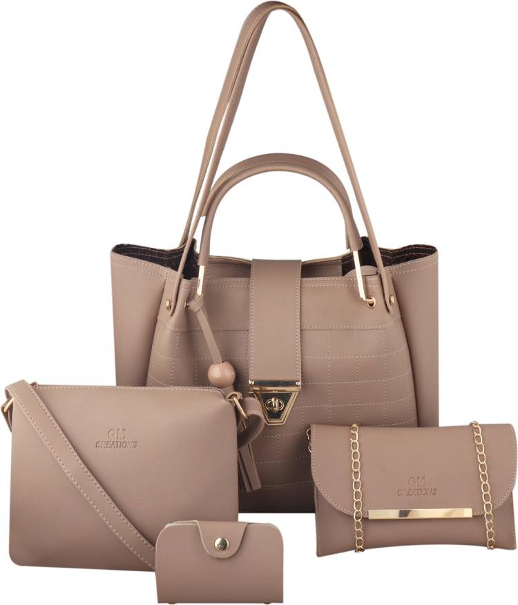 Beige Women Shoulder Bag