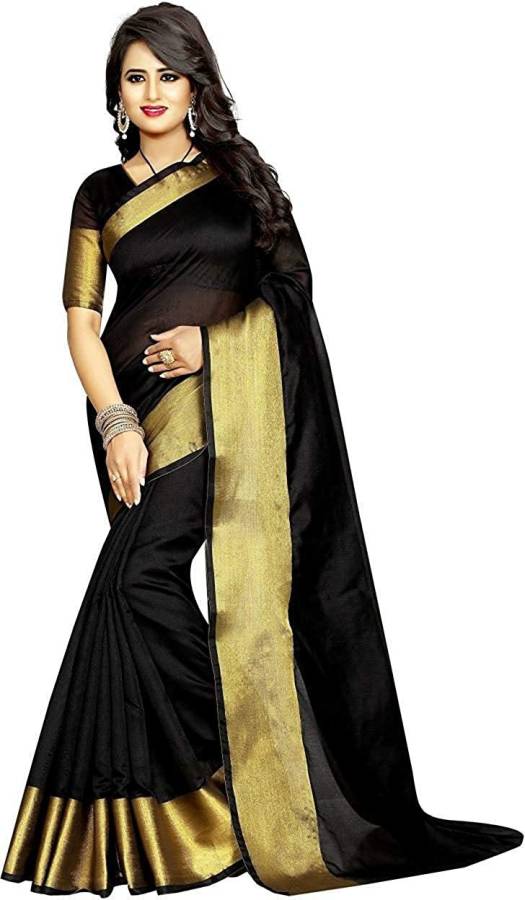 Self Design, Striped Fashion Tussar Silk Saree Price in India