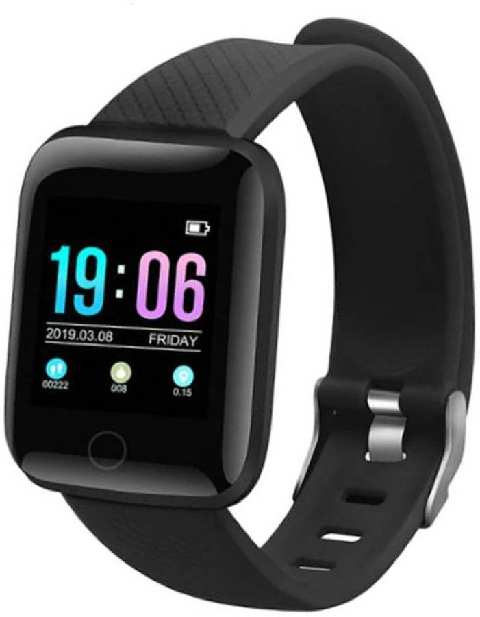 TECHMAZE ID116 SmartWatch Fitness Activity Tracker Heart Rate and BP Monitor T173 Smartwatch Price in India