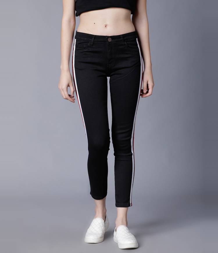 Super Skinny Women Black Jeans