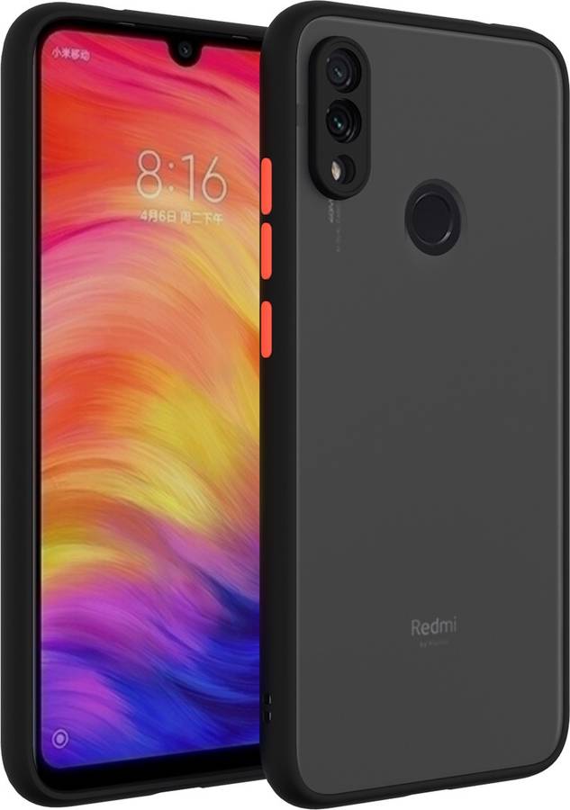 MECase Back Cover for Redmi Note 7 Full Camera Protection Smoke Matte Finish Cover, Redmi Note 7 Pro, Redmi Note 7S