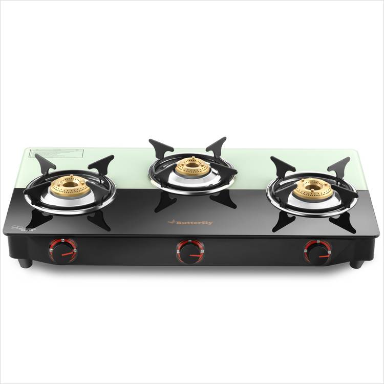 Butterfly Rapid Plus Glass Manual Gas Stove