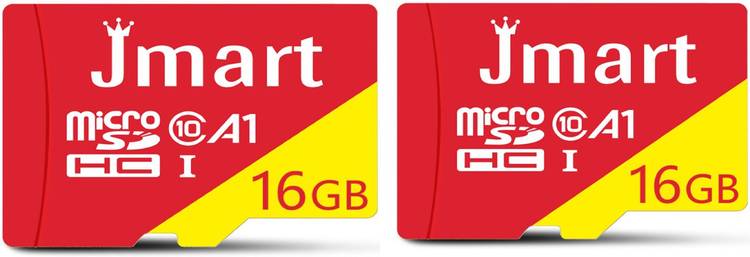 Jmart Ultra Premium 16 GB MicroSD Card Class 10 100 MB/s Memory Card