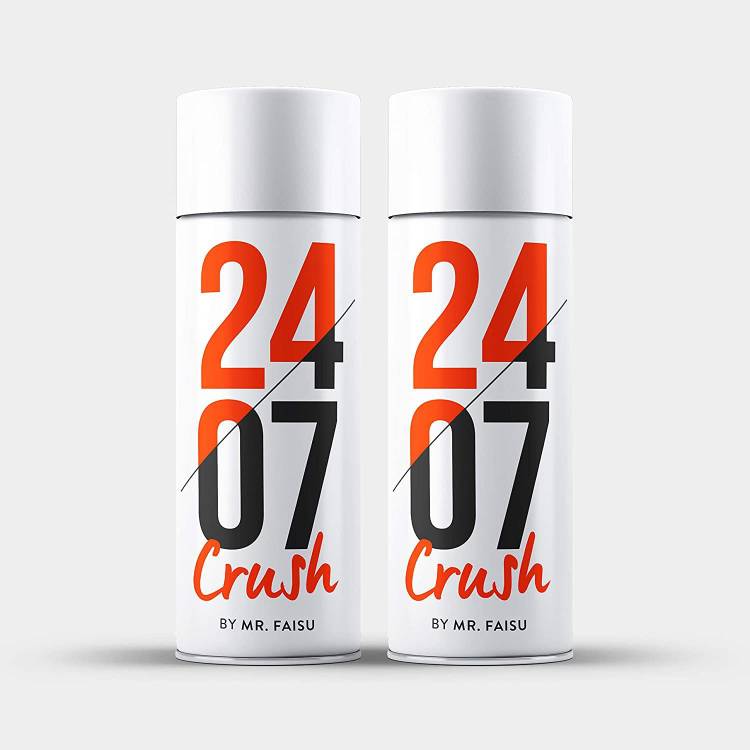 2407 Crush (Pack of 2) Deodorant Spray  -  For Men