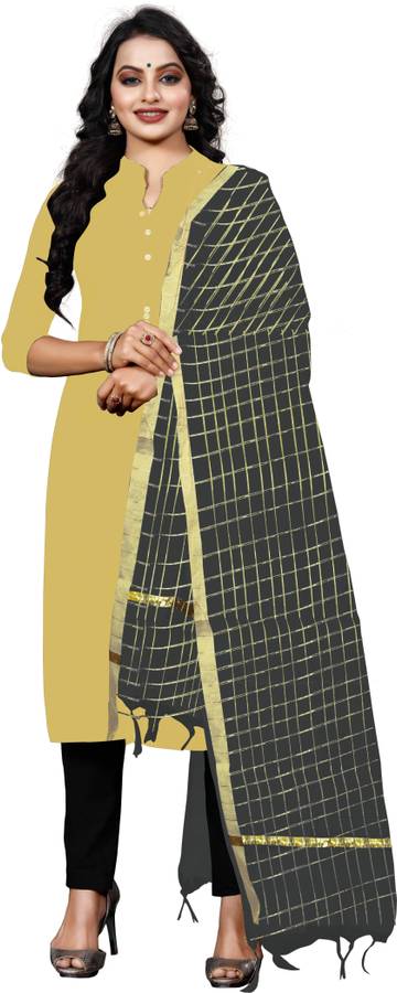 Poly Chanderi Checkered Black Women Dupatta