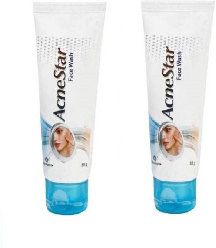 MANKIND Acnestar face wash 50g*2 Face Wash Price in India