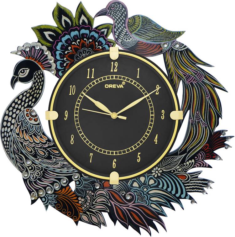 Ajanta OREVA Analog 18 cm X 33 cm Wall Clock