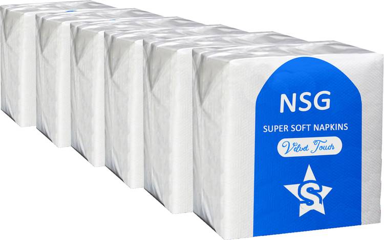 NSG 12 White Napkins