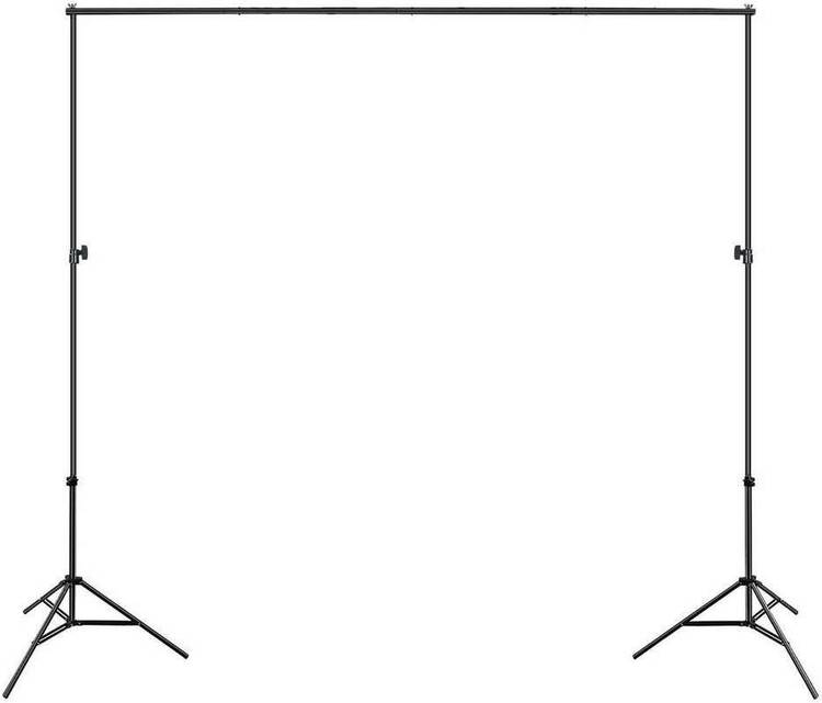 WELBORN Backdrop Support System Kit/Background Kit Portable Foldable with Carry Bag ( 9ft X 9ft) Tripod Kit
