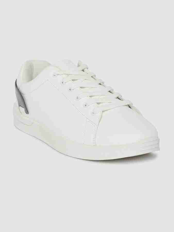 HRX by Hrithik Roshan Men White Skate Street Sneaker Sneakers For Men ...