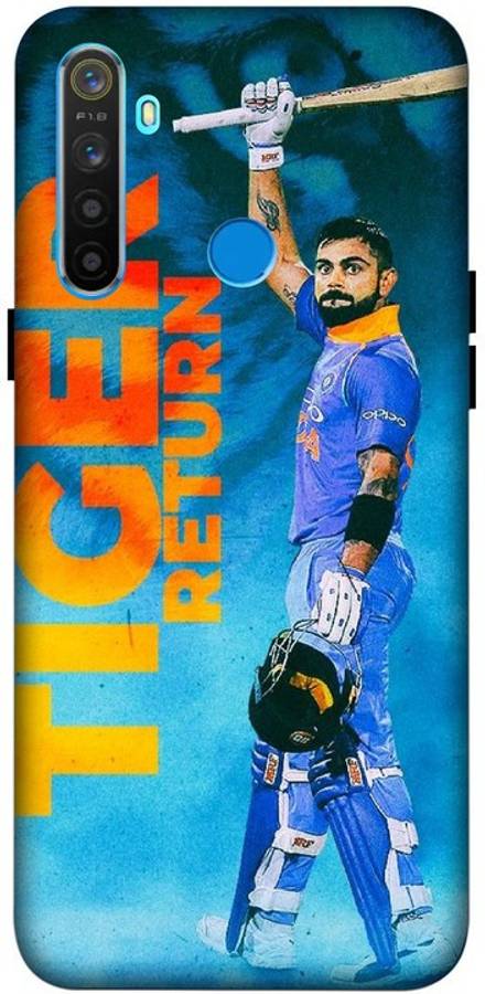 PANDG Back Cover for REALME NARZO 10 ( VIRAT KOHLI ,CRICKETER) PRINTED BACK COVER