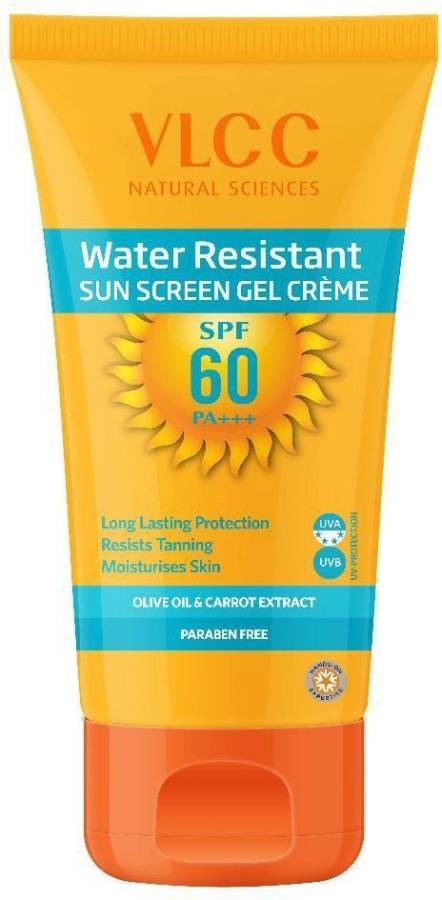 VLCC WATER RESISTANT SPF60 SUNSCREEN GEL CR?EME - SPF 60 PA+++ Price in India