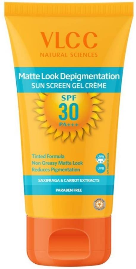 VLCC Matte Look Sun Screen Gel Creme - SPF 30 PA+++ Price in India