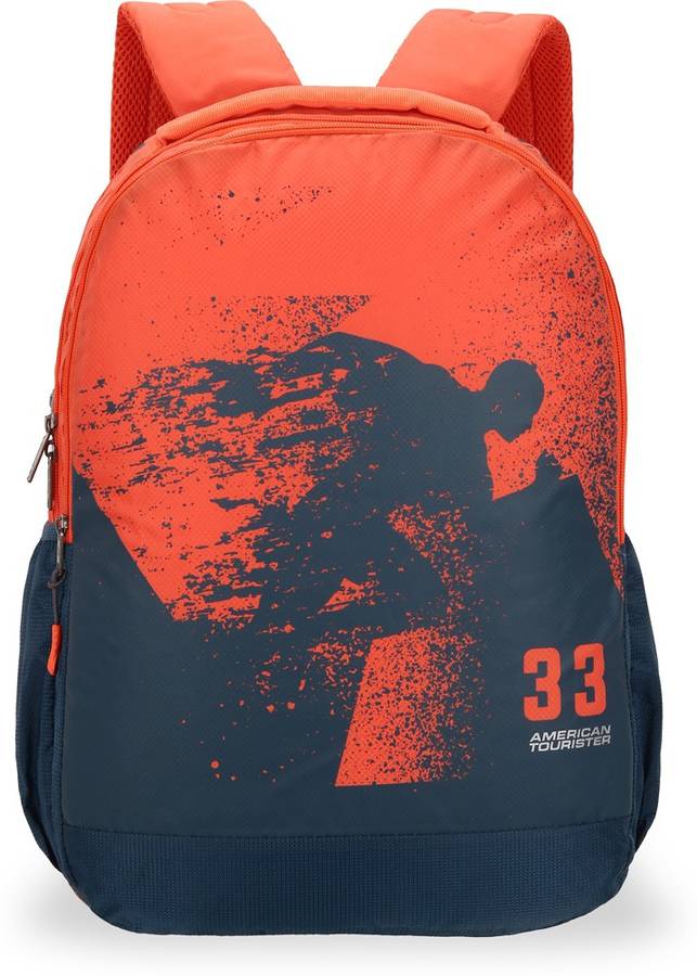 Large 34 L Backpack Flynn Backpack 02-BLUE/RUST