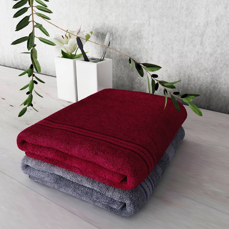 Flipkart SmartBuy Cotton 400 GSM Bath Towel Set