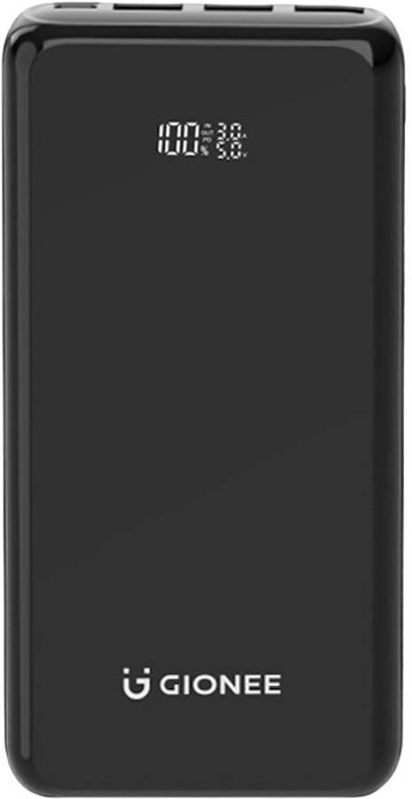 Gionee 20000 mAh Power Bank (Fast Charging, 22.5 W)