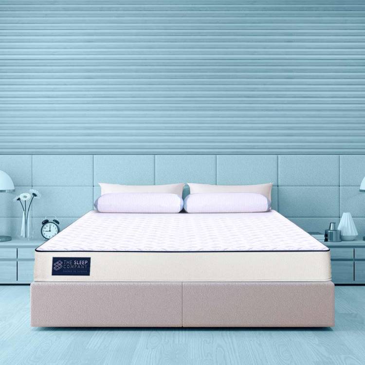 The Sleep Company SmartGRID Ortho Mattress | First Time in Asia - No More Memory Foam 6 inch Queen High Resilience (HR) Foam Mattress