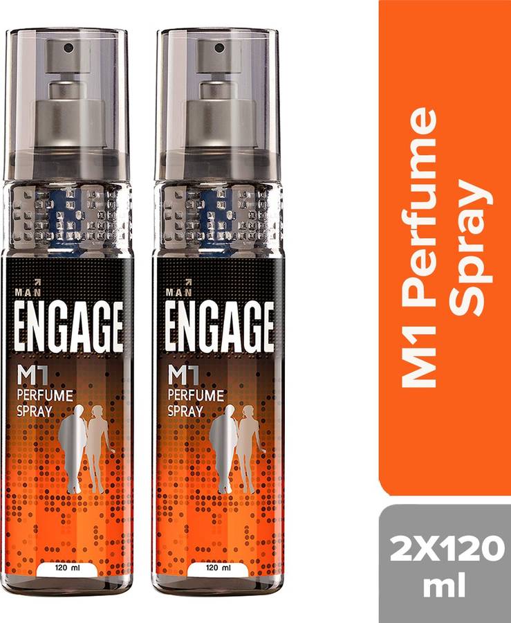 Engage M1 Perfume Body Spray - For Men(120 ml) Perfume Body Spray  -  For Men