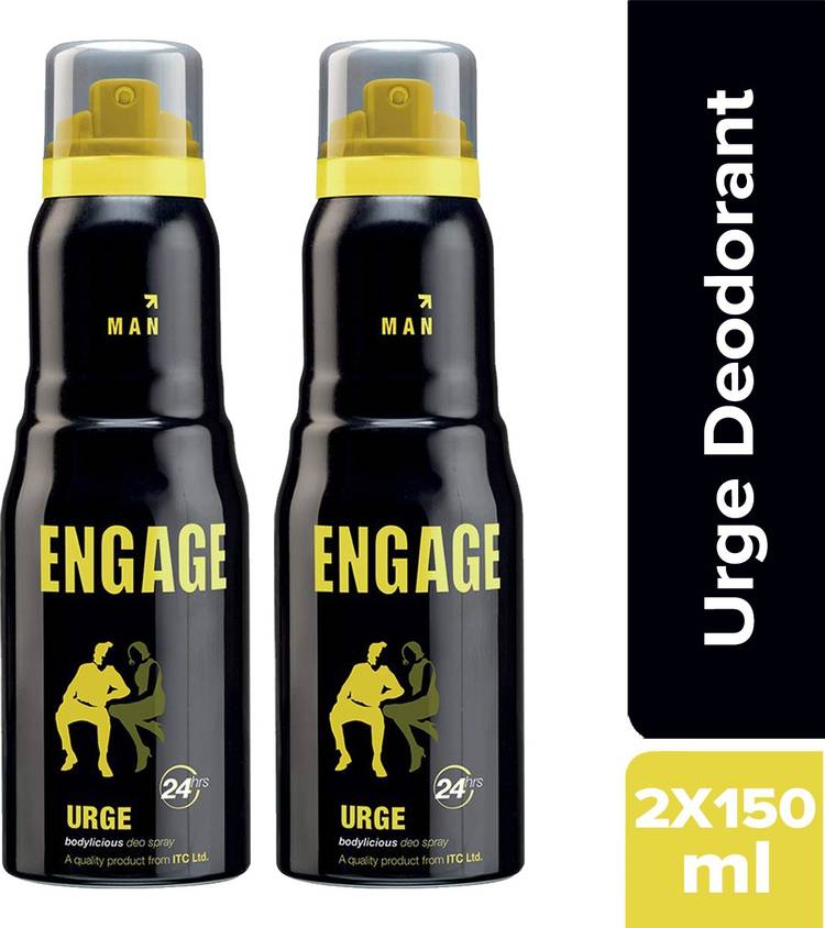 Engage Urge Deodorant Spray - For Men(150 ml) Deodorant Spray  -  For Men