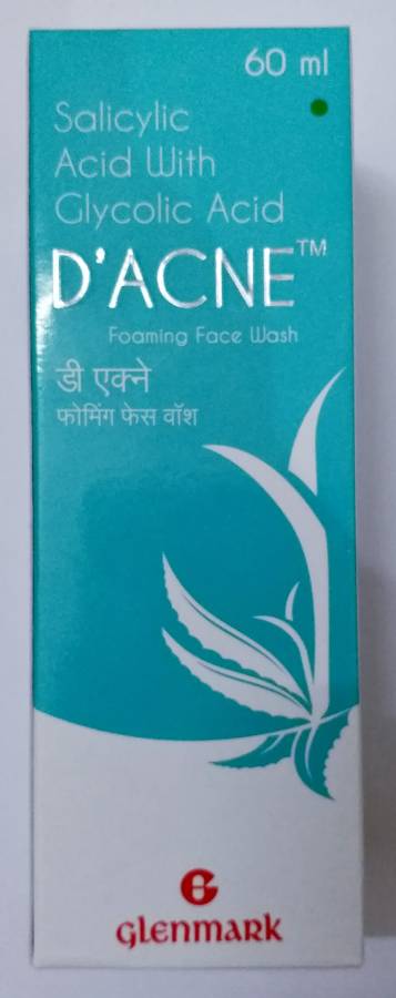 D' ACNE GLENMARK FOAMING FACE WASH Face Wash Price in India