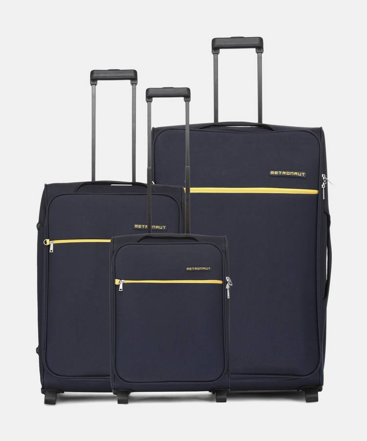 Soft Body Set of 3 Luggage - Advantage Combo Set (30inch+26inch+22inch) - Blue