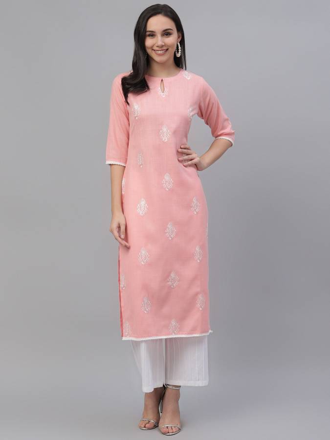 Women Ethnic Dress Pink Dress