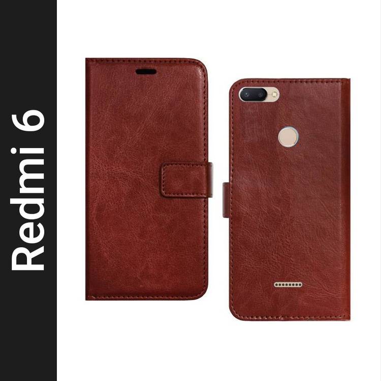 Spicesun Flip Cover for Mi Redmi 6