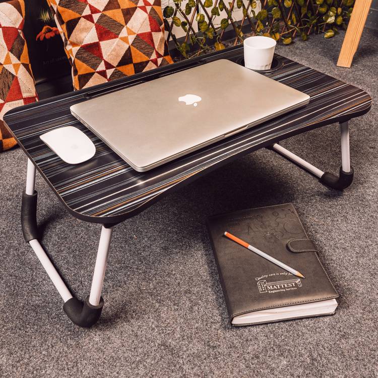 RICH OLIVE Wood Portable Laptop Table