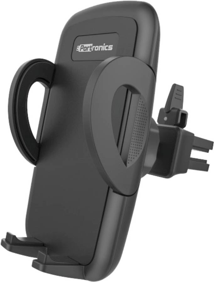 Portronics POR-1101 CLAMP X (Black) Mobile Holder