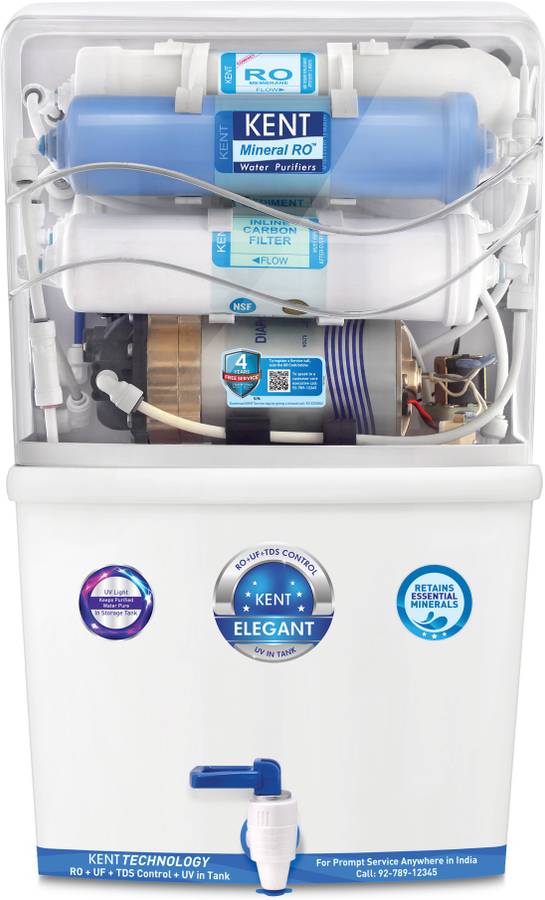 KENT ELEGANT 8 L RO + UV + UF + TDS Water Purifier