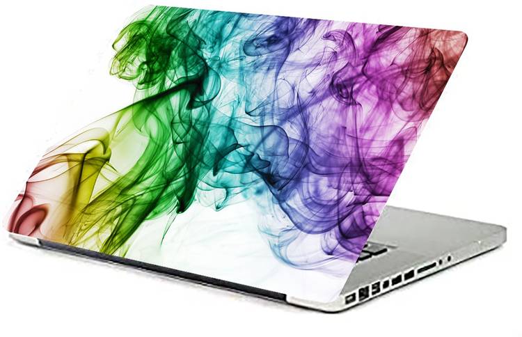 KALARKARI Laptop Skin multicolor Premium matte finish vinyl HD printed Easy to Install Laptop Skin/Sticker/Vinyl/Cover for all size laptops upto 15.5 inch vinyl Laptop Decal 15.6