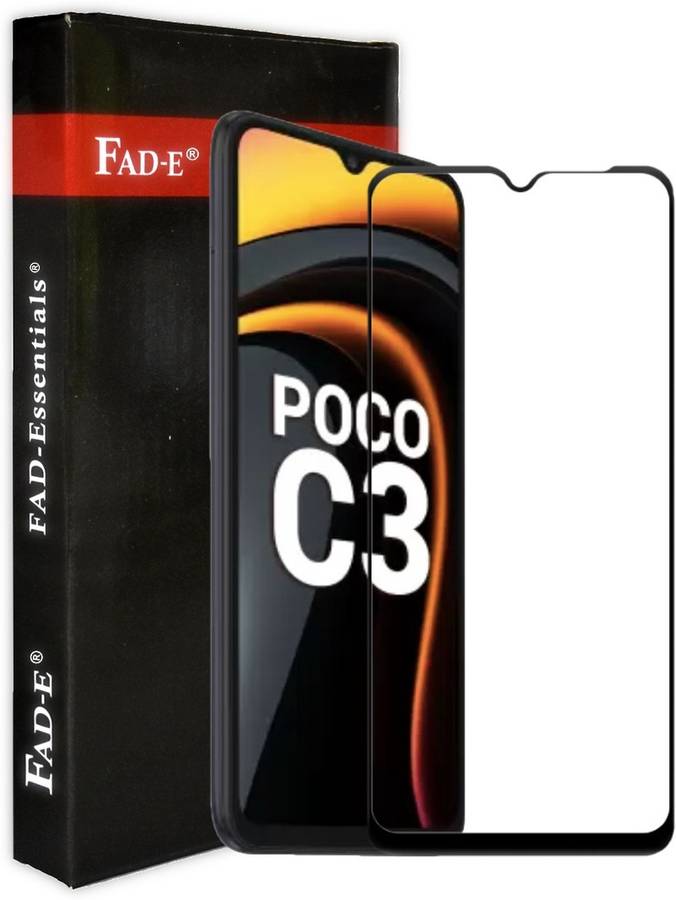 FAD-E Edge To Edge Tempered Glass for POCO C3