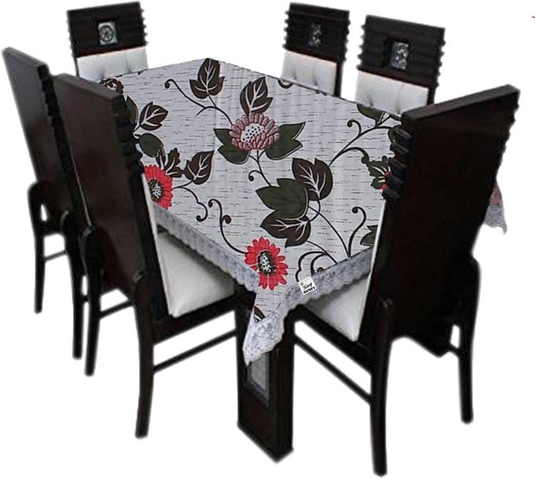 KingMatters Floral 8 Seater Table Cover