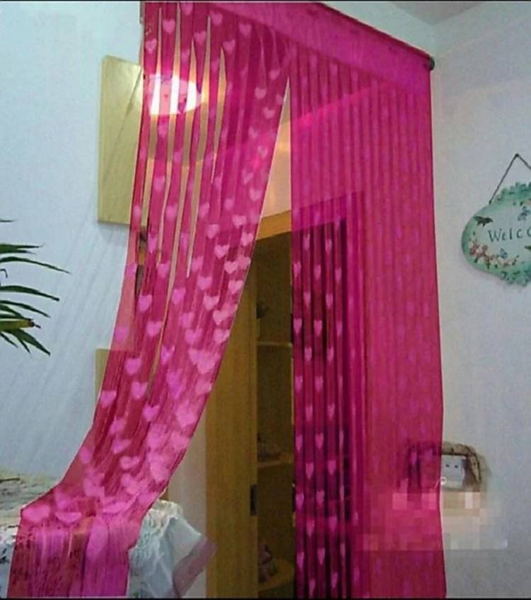 DTODEXPRESS 213.3 cm (7 ft) Polyester Door Curtain Single Curtain