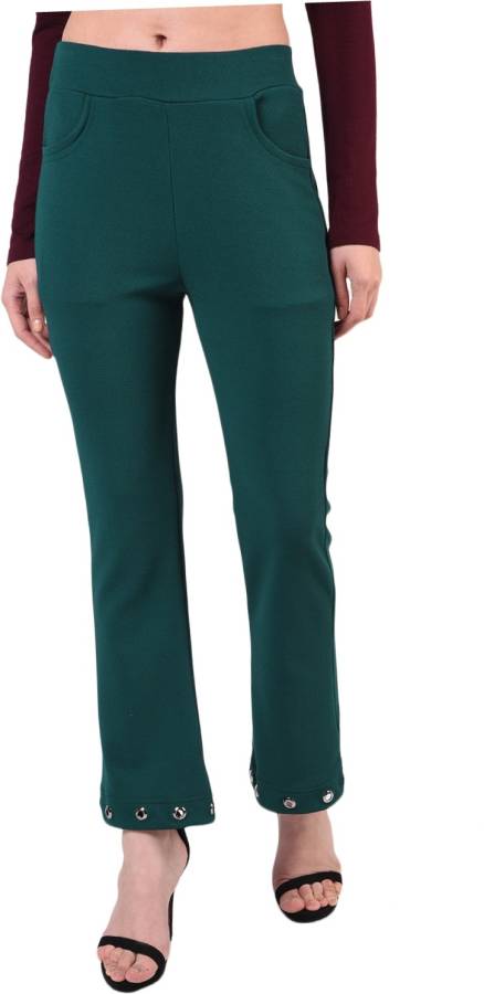 FLOREOS Dark Green Jegging