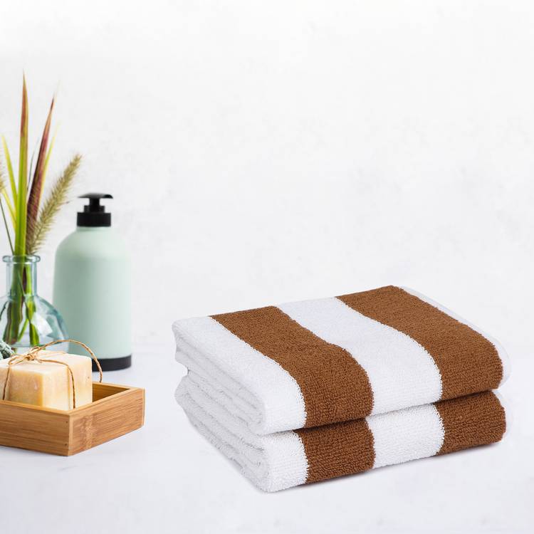 ENSO TEXTILES Cotton 470 GSM Hand Towel Set