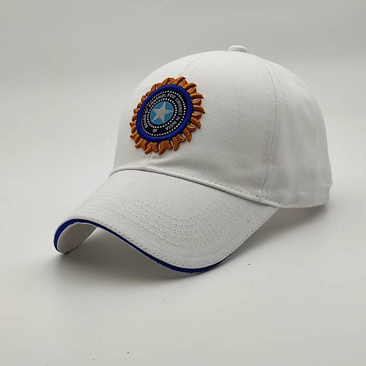 3D embroidered indian cricket team caps cotton adjustable for men and women Cap